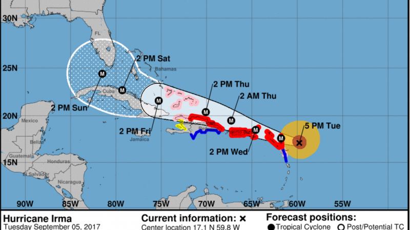 Hurricane Irma Will Be Dangerous No Matter Where It Hits